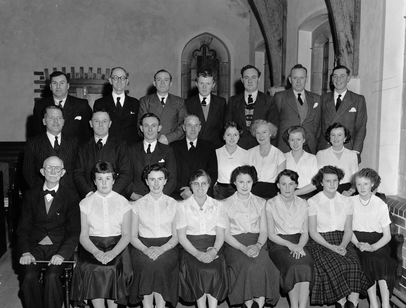 choir in collective vocal rehearsal choir in collective vocal rehearsal