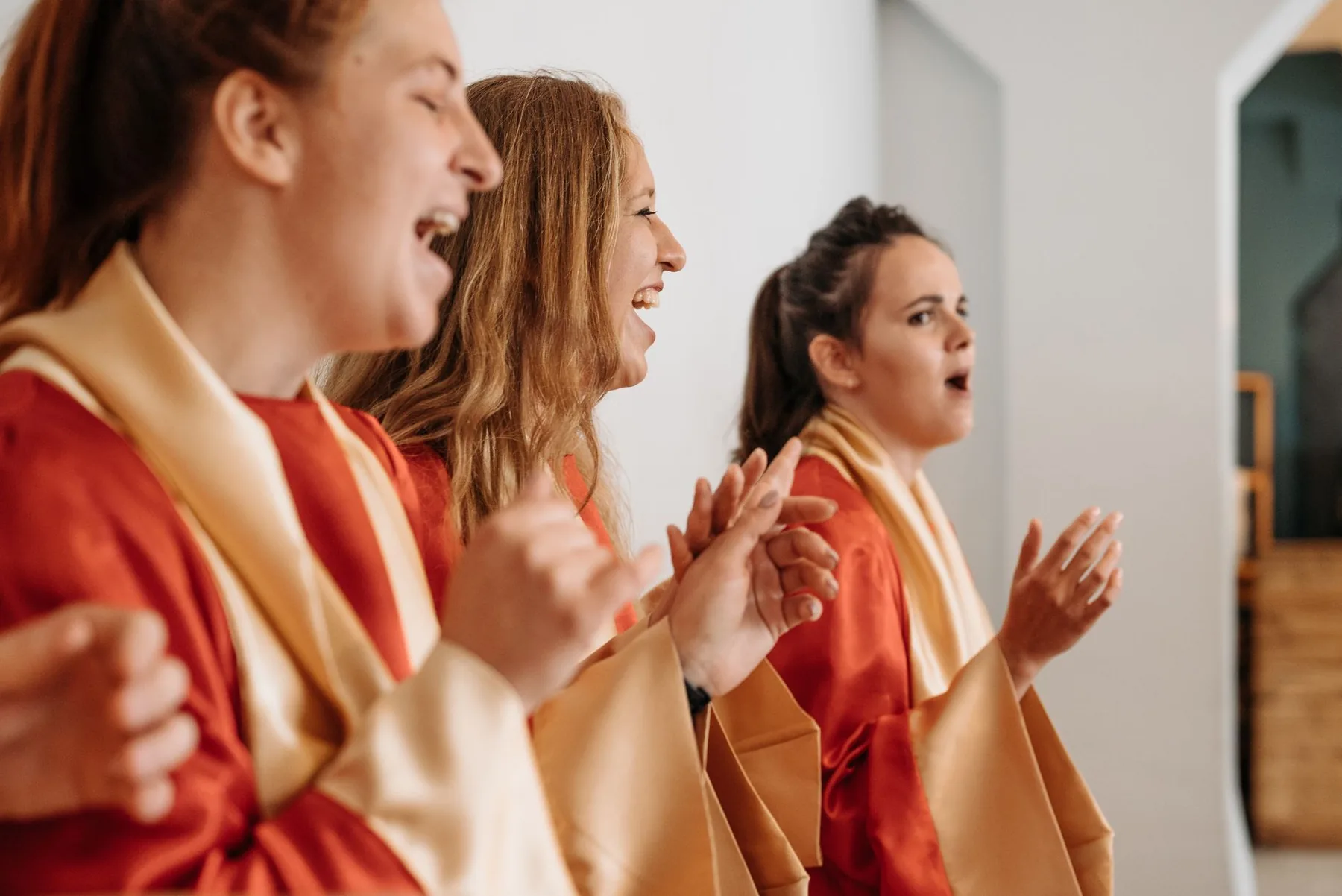 Chorale en répétition vocale Chorale en répétition vocale