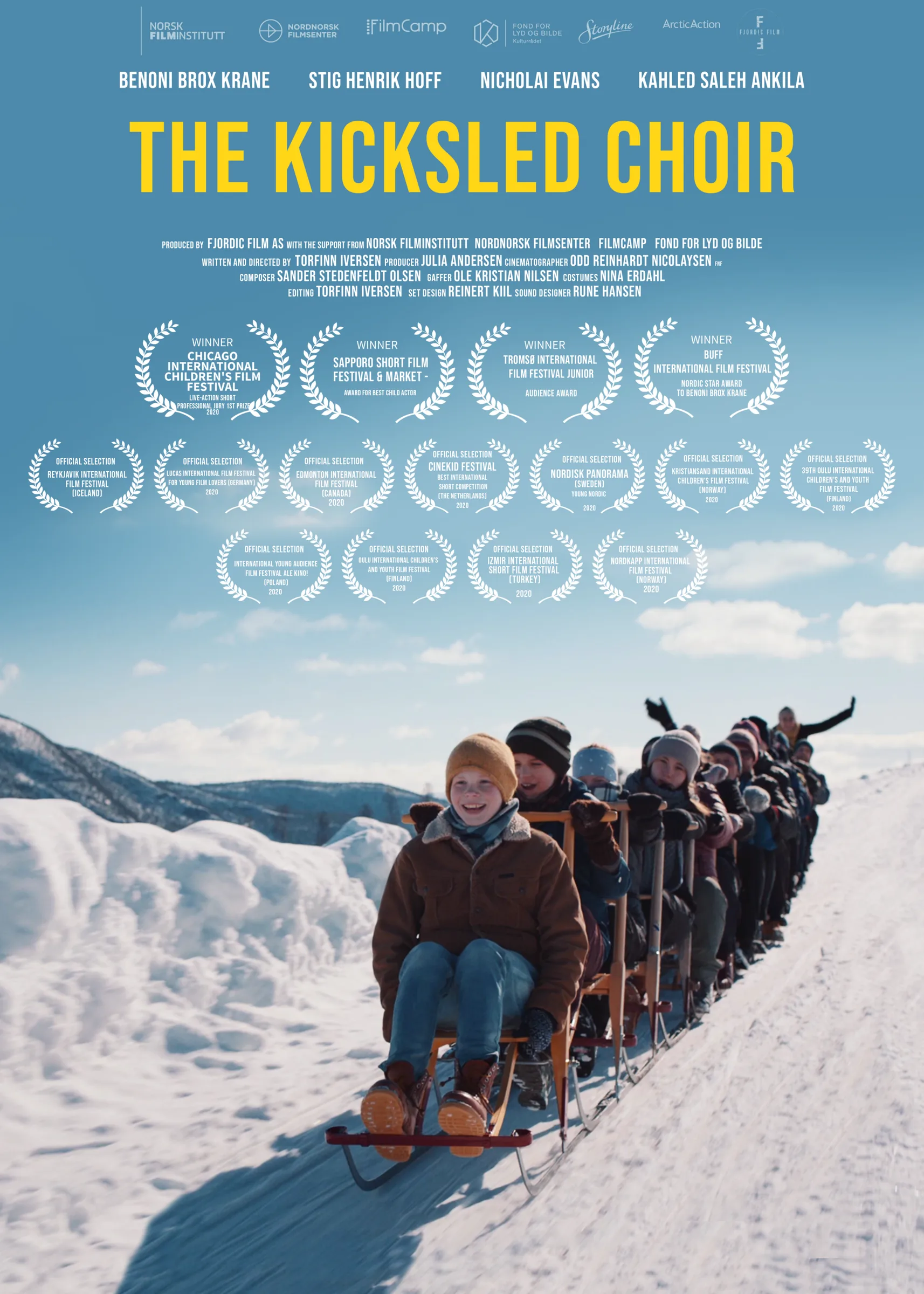 snowy choir poster snowy choir poster