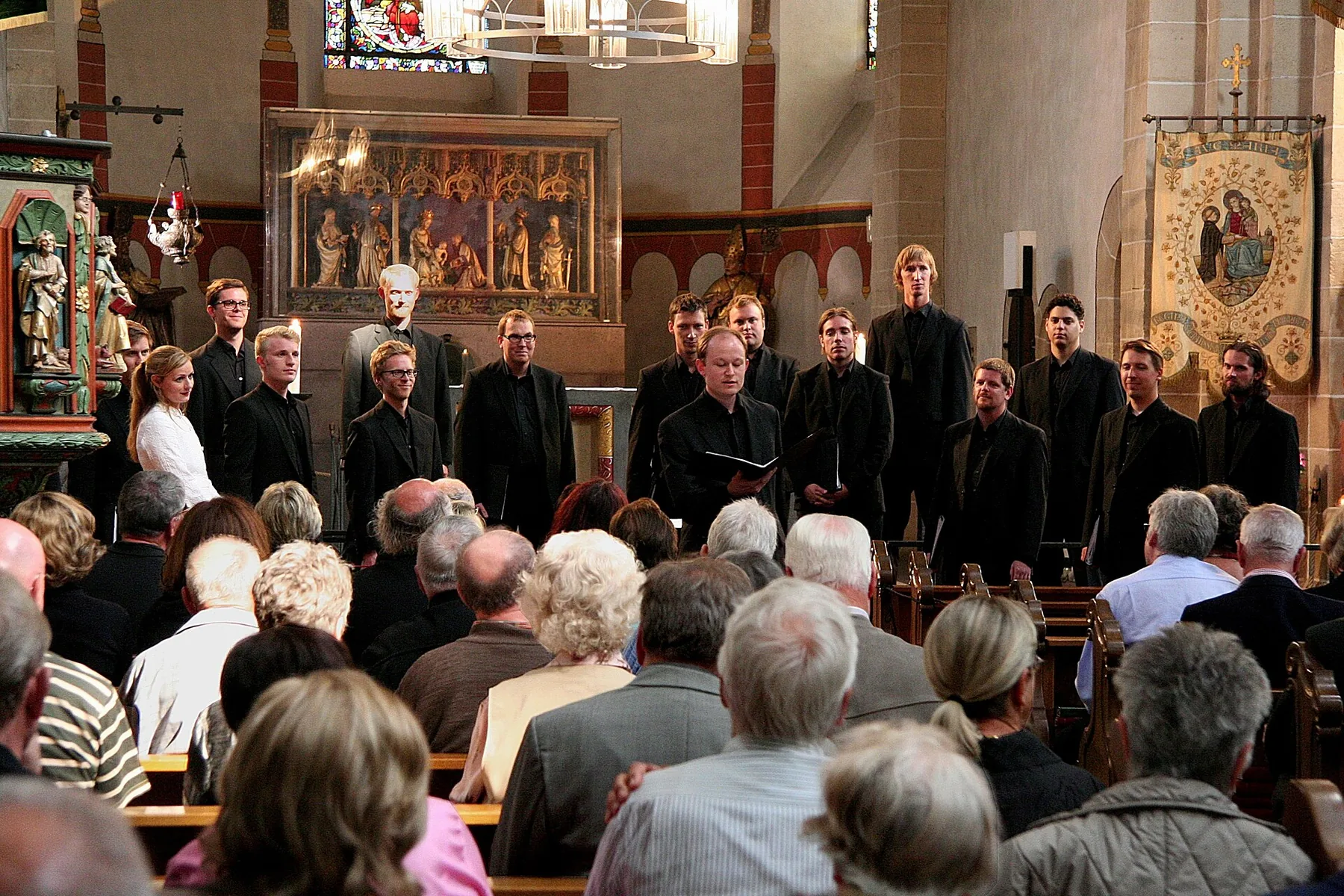 beginner choir church concert singers