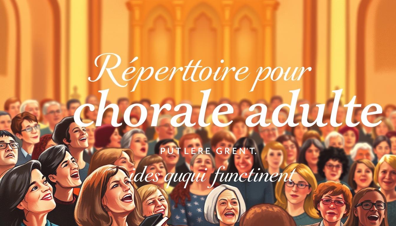 Répertoire pour chorale adulte : idées qui fonctionnent