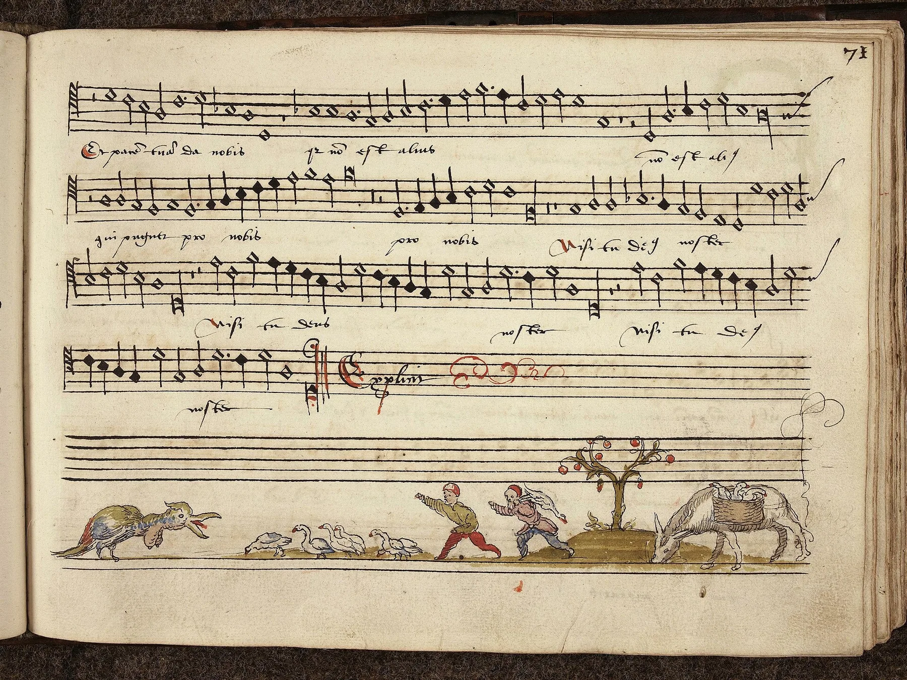 Old book of choral songs Old book of choral songs