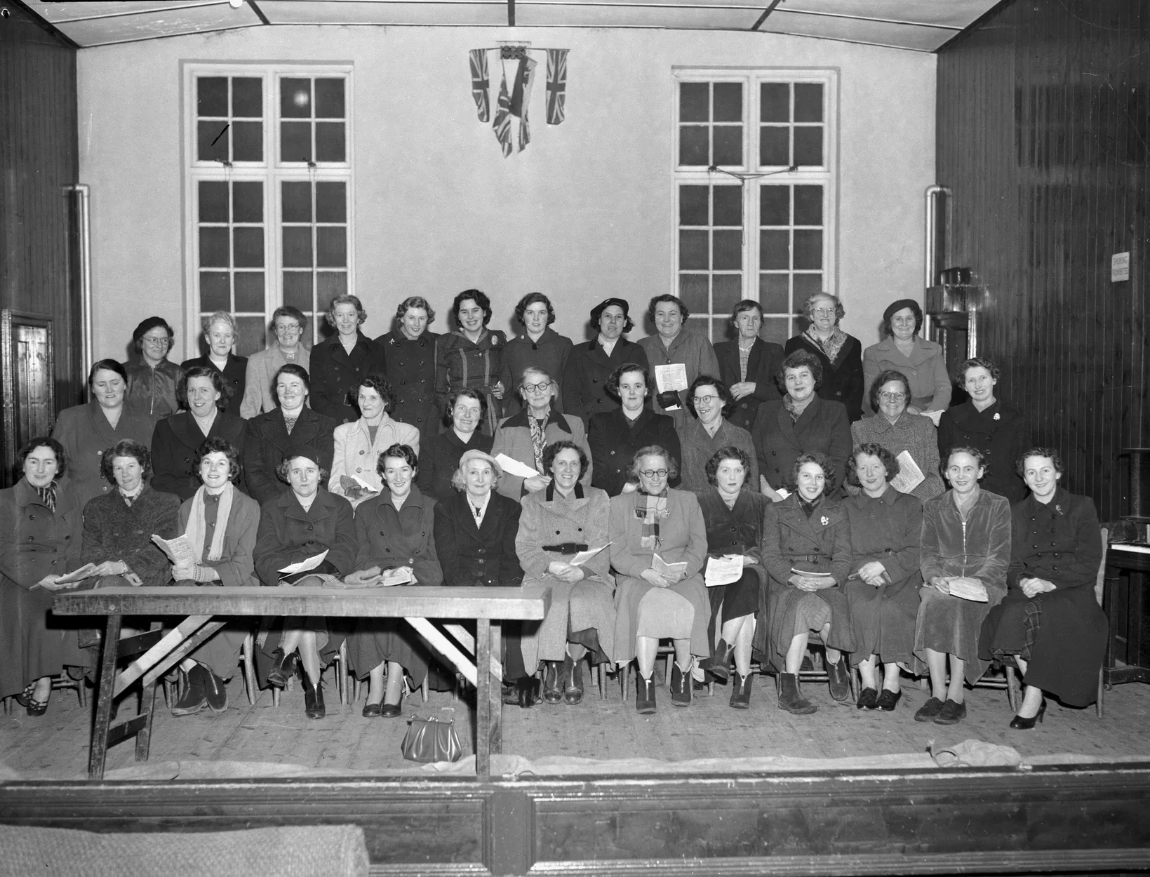 female choir in rehearsal female choir in rehearsal